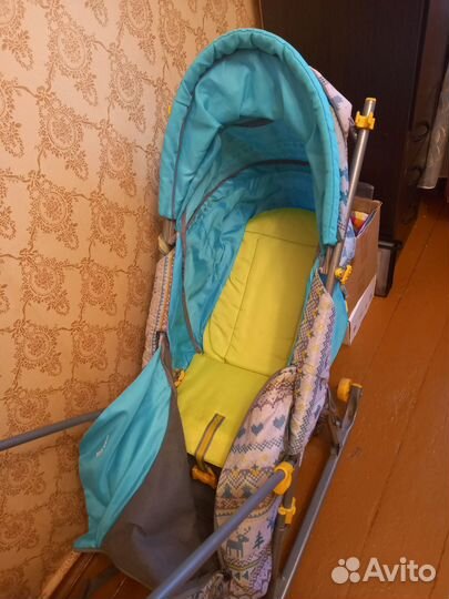 Санки коляска ника