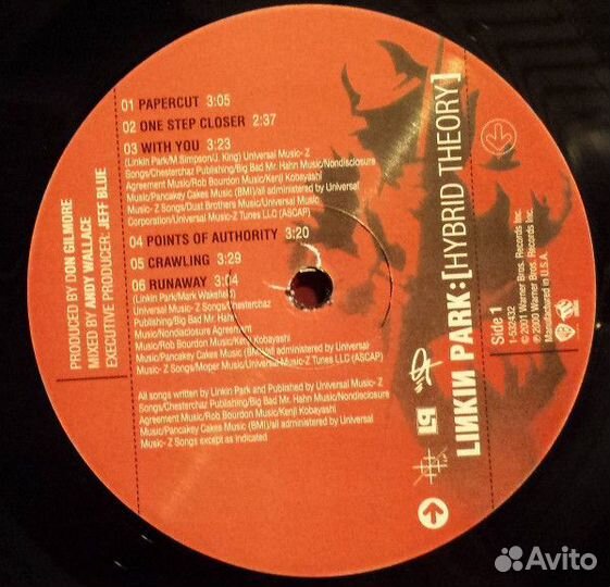 Виниловая пластинка WM Linkin Park Hybrid Theory