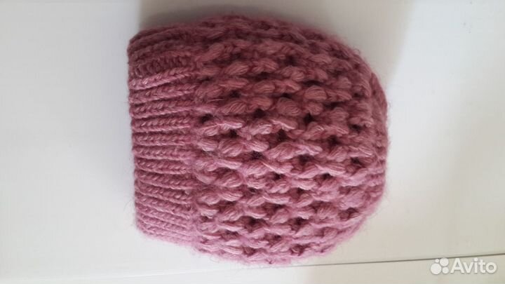 Шапка вязаная женская