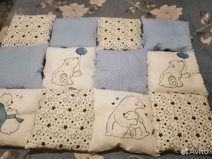 Бортики в кроватку