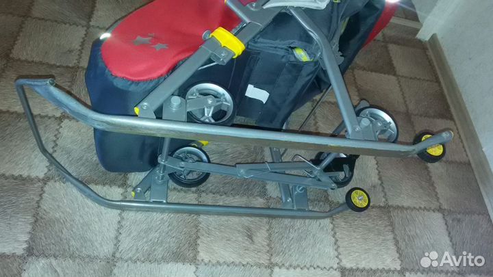 Коляска санки