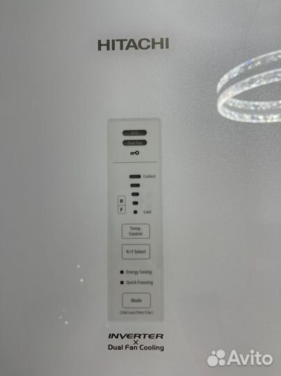 Холодильник hitachi r-bg410pu6x