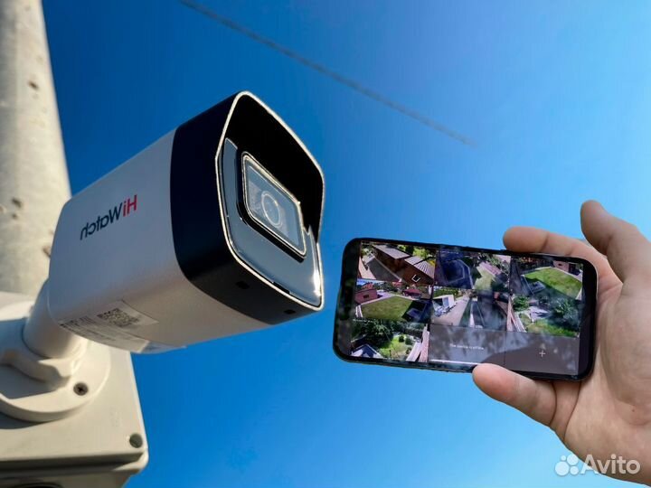 Установка видеонаблюдения для дома и бизнеса