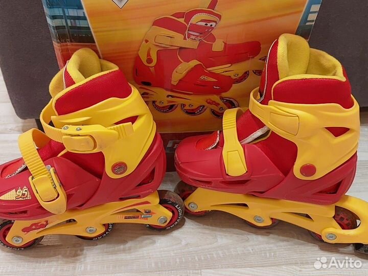 Роликовые коньки детские раздвижные