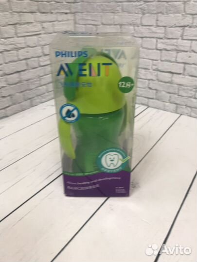 Philips Avent Бутылка с трубочкой 300ml (а37)