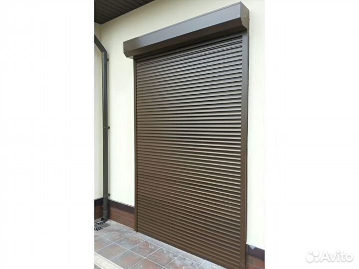 Рольставни На двери Автоматические Alutech