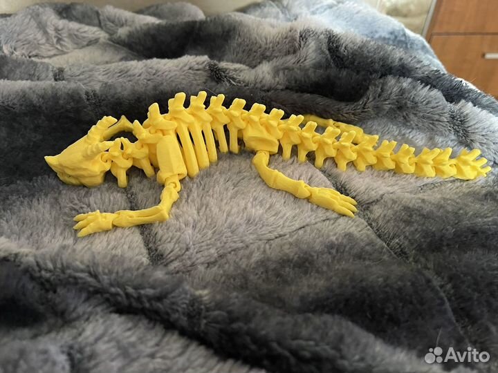 Скелет дракон подвижный