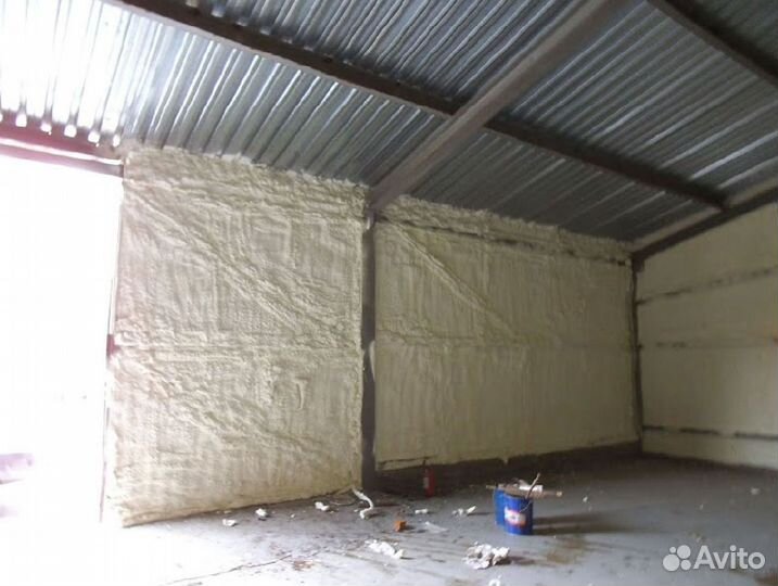 Утелпение стен ппу от 100 м.кв