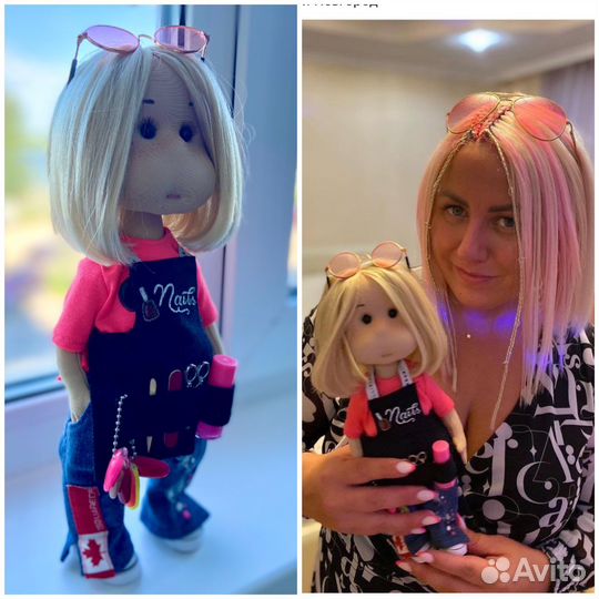 Кукла по фото, портретная кукла