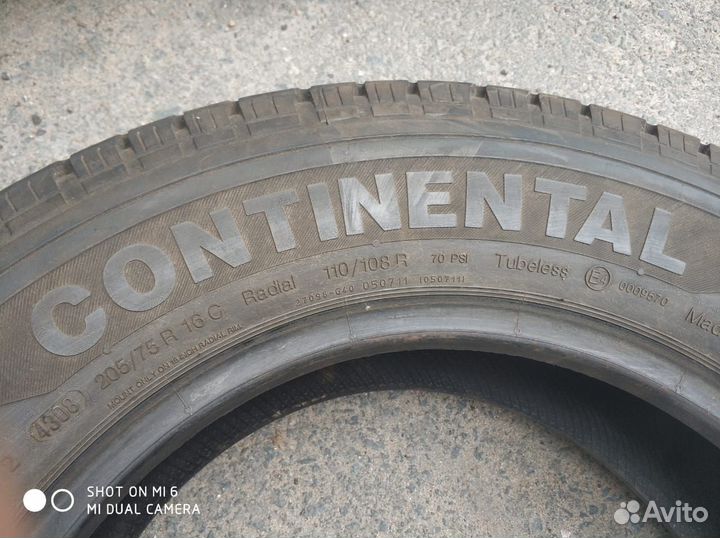 Continental Vanco 205/75 R16C