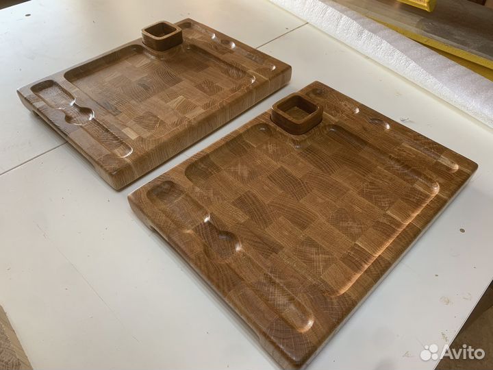 Торцевая доска для подачи стейков