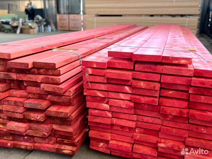 Доска сухая строганная антисептированная