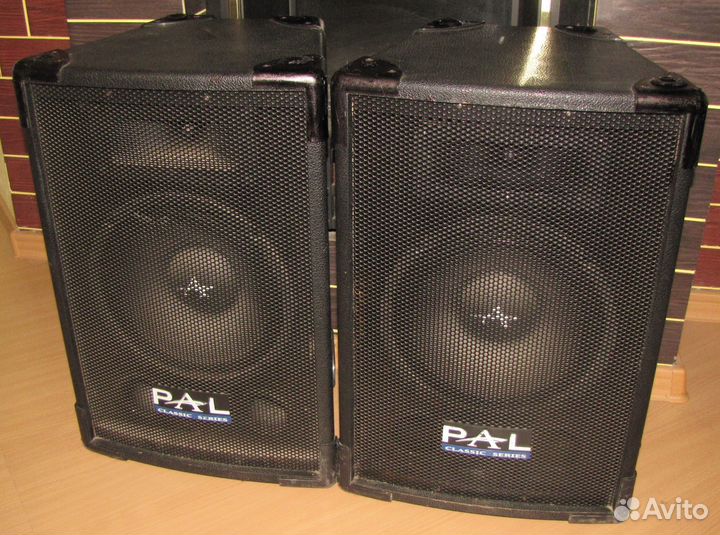 Колонки PAL 480W 2ш U1 Акустика D10