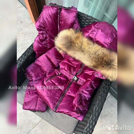 Пуховик костюм комплект зимний moncler