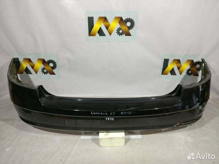 Skoda Octavia A7 Бампер Задний 17- Бу оригинал