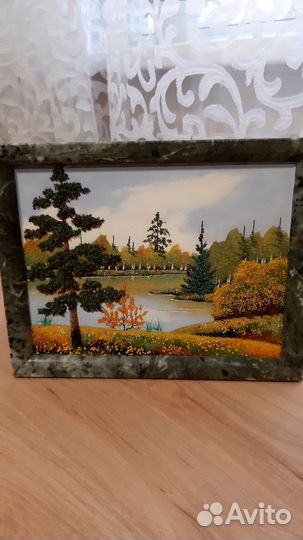 Картина из натурального камня