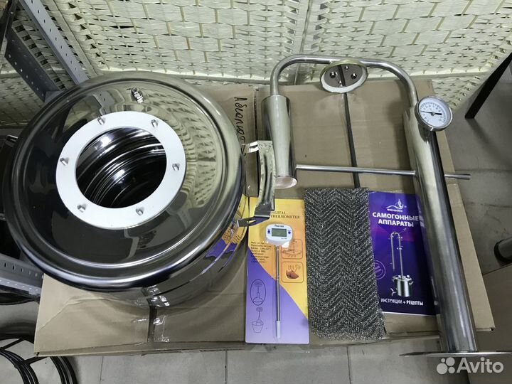 Самогонный аппарат с сухопарником