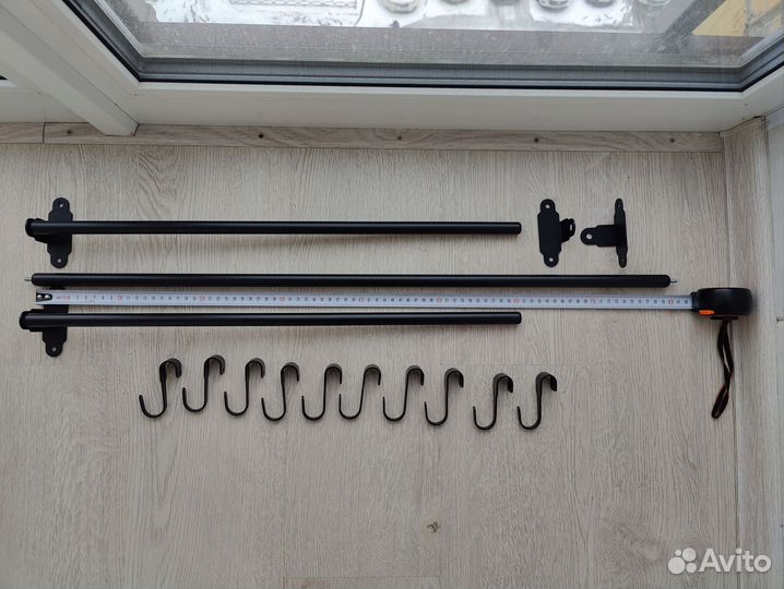 Рейлинг Hultarp (гультарп) IKEA с крючками