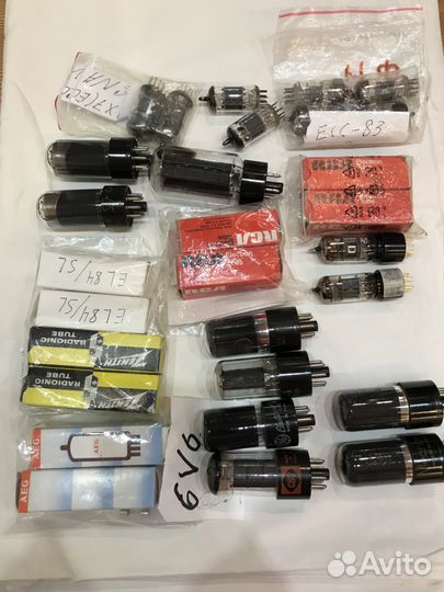 Продаю импортные радиолампы