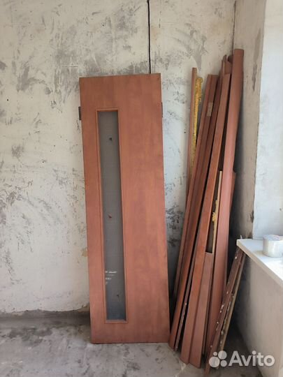 Дверь деревянная бу