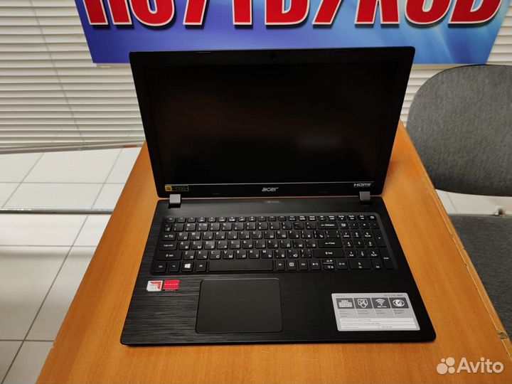 Ноутбук бу с гарантией / acer / как новый