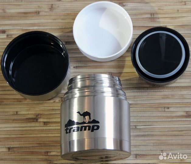 Термос с широким горлом