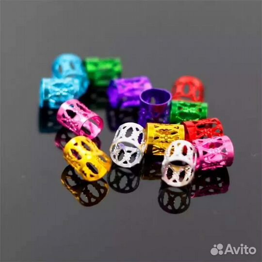 Зажимы/бусины для волос, дредов