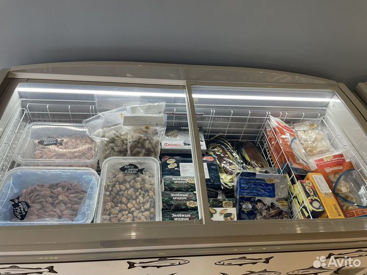 Продам действующий магазин рыбы и морепродуктов