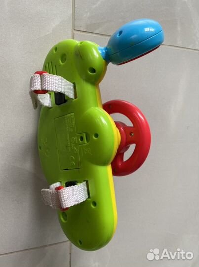 Детский руль игрушка для коляски или кроватки