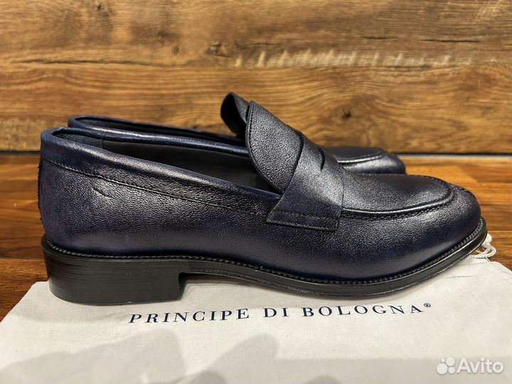 Новые лоферы Principe di Bologna, 40,5, оригинал