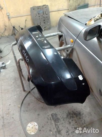 Бампер задний Рено Меган 2 хетчбек