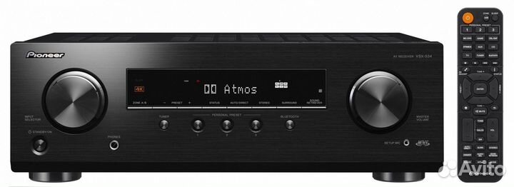 AV ресивер pioneer VSX 534 B
