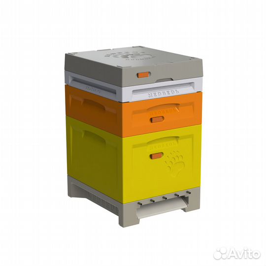 Ульи из ппу Медведь Дадан на 10 рамок