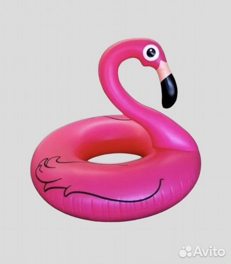 Надувной круг фламинго
