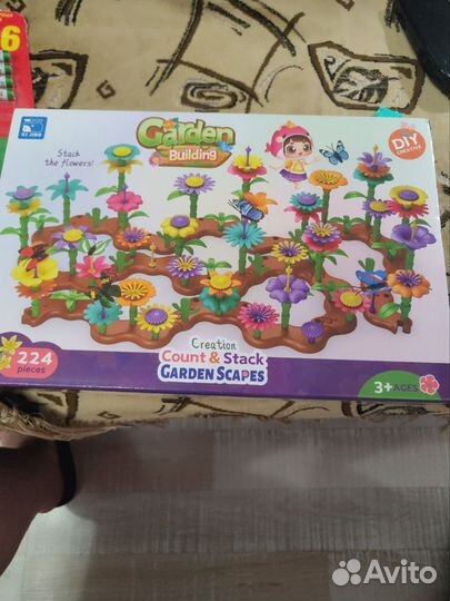 Конструктор для девочек новый garden