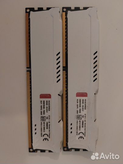 Dimm DDR3 4096MBx2 1600MHz Kingston HyperX fury