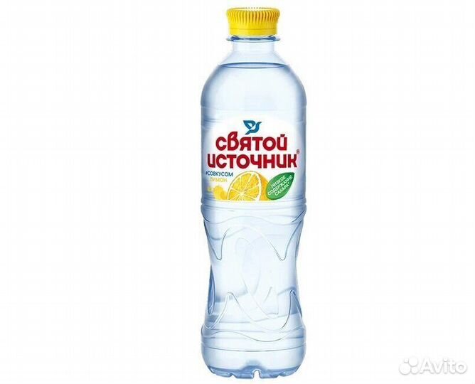 Минеральная вода святой источник лимон 500мл