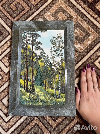 Картина из камня