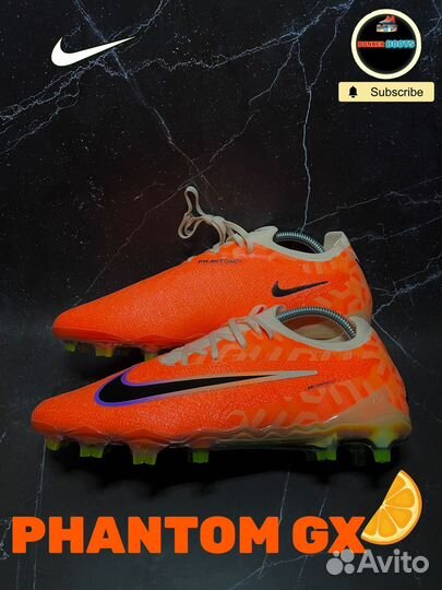 Футбольные бутсы nike phantom gx