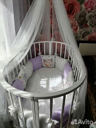 Продаю детскую кроватку трансформер