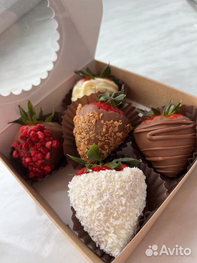 Клубника в бельгийском шоколаде