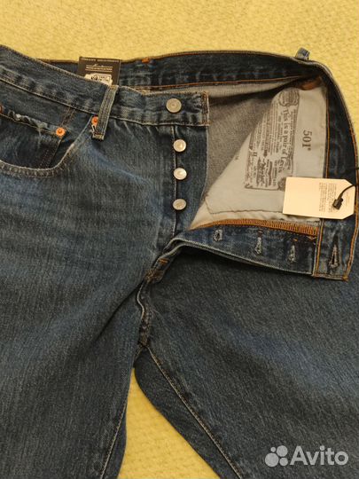 Джинсы женские levis 501.Размер 30