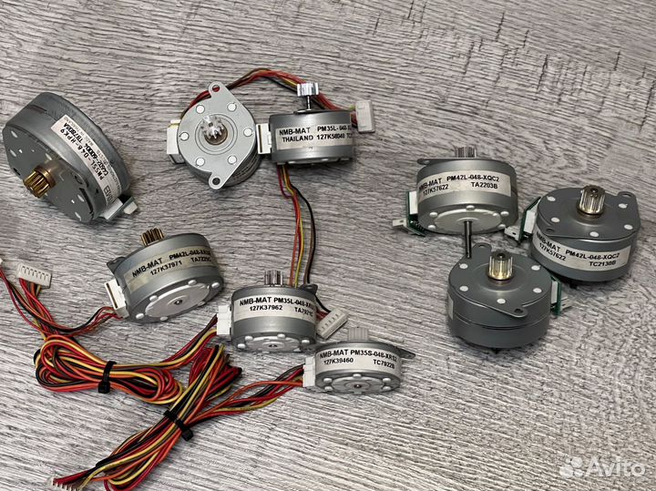 Шаговые двигатели. Б/У