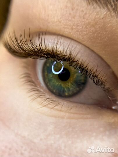 Адаптированное наращивание ресниц