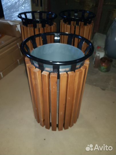 Урна уличная 206 с ёмкостью