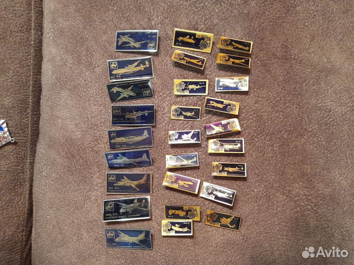 Значки на тему авиация и космогавтика