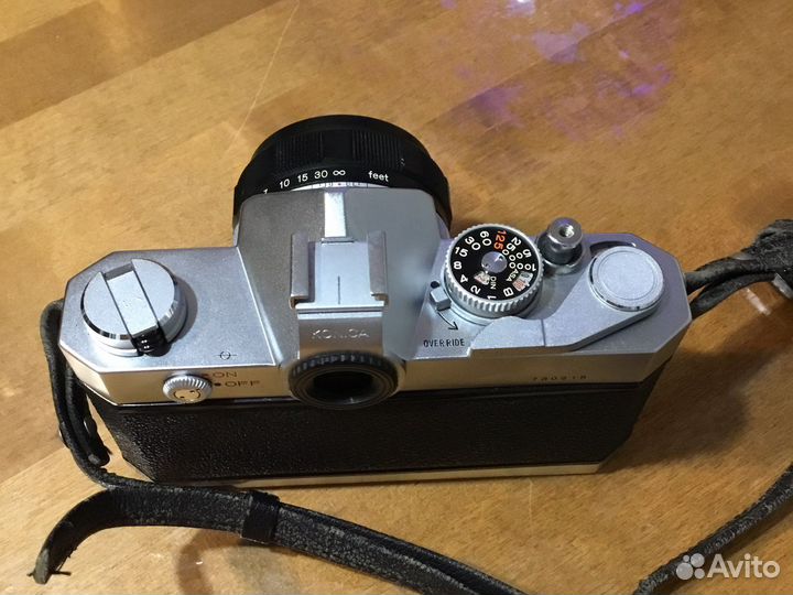 Konica autoreflex T + Konica hexanon 1:1,4/f57mm