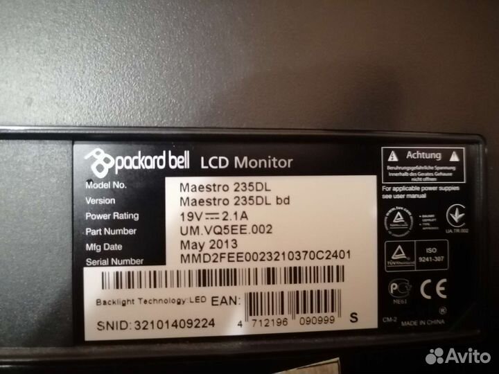 Монитор для компьютера Viewsonic