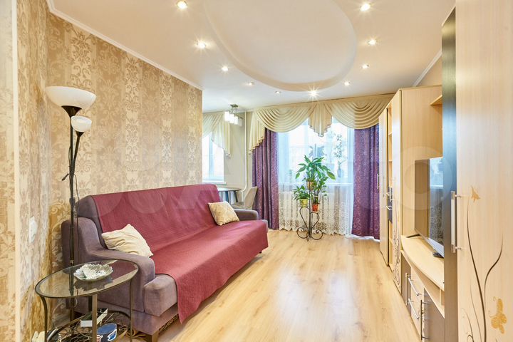 3-к. квартира, 57,4 м², 3/5 эт.