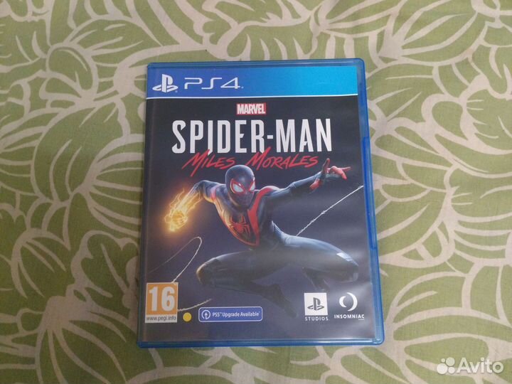 Spider man miles morales ps4 диск